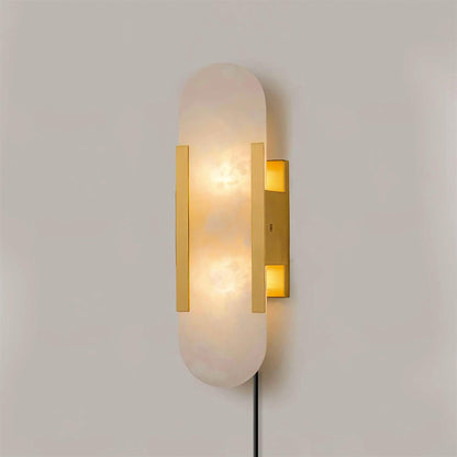 Melange Elongated Plug-in Bracket light Sconce