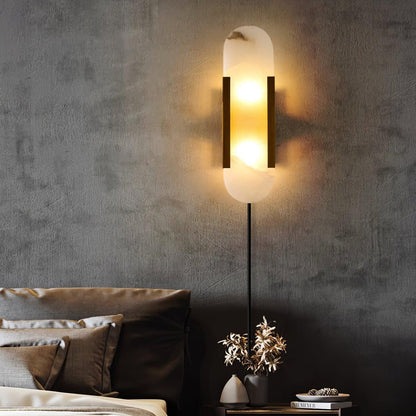 Melange Elongated Plug-in Bracket light Sconce