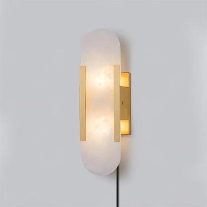 Melange Elongated Plug-in Bracket light Sconce