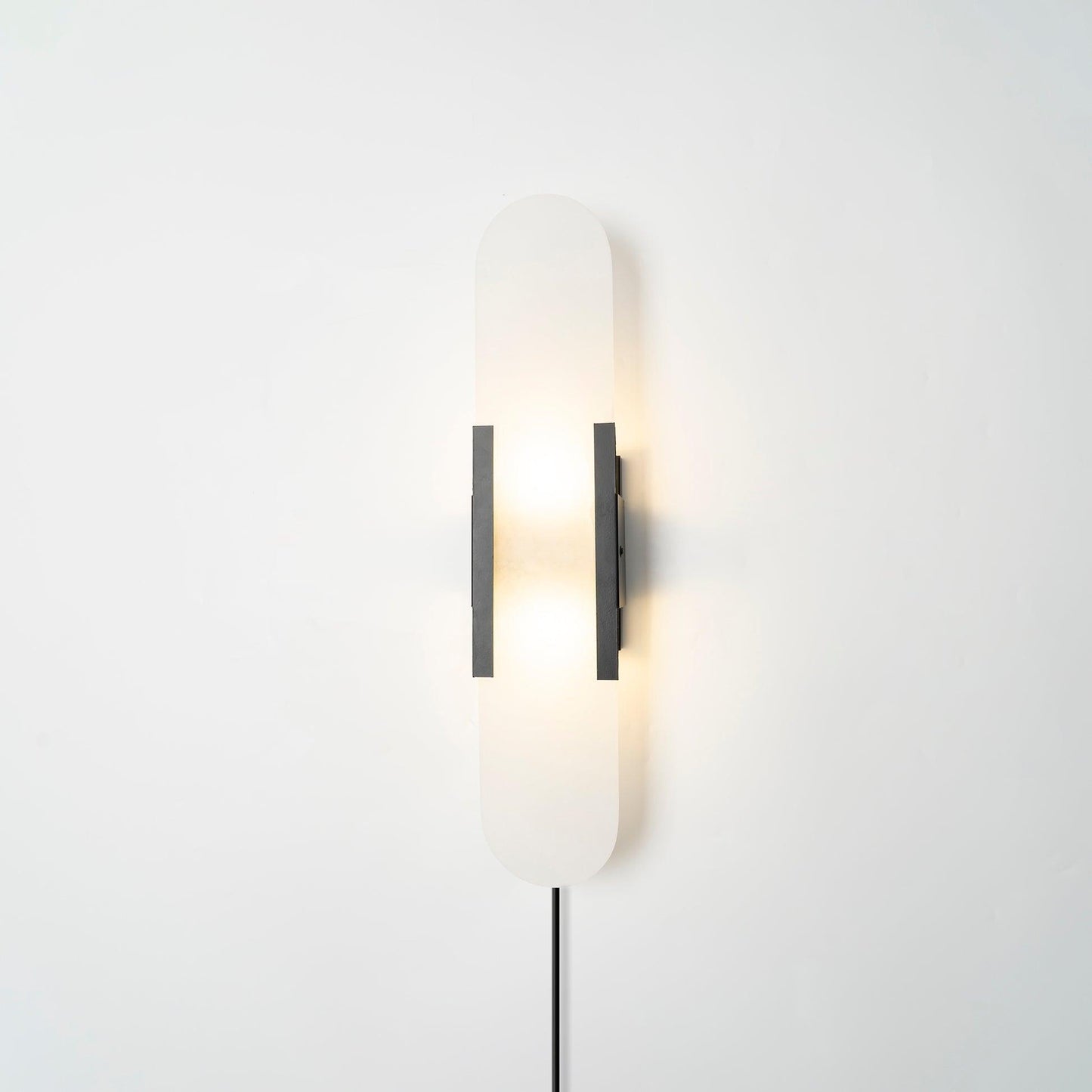 Melange Elongated Plug-in Bracket light Sconce
