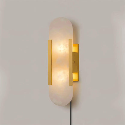 Melange Elongated Plug-in Bracket light Sconce