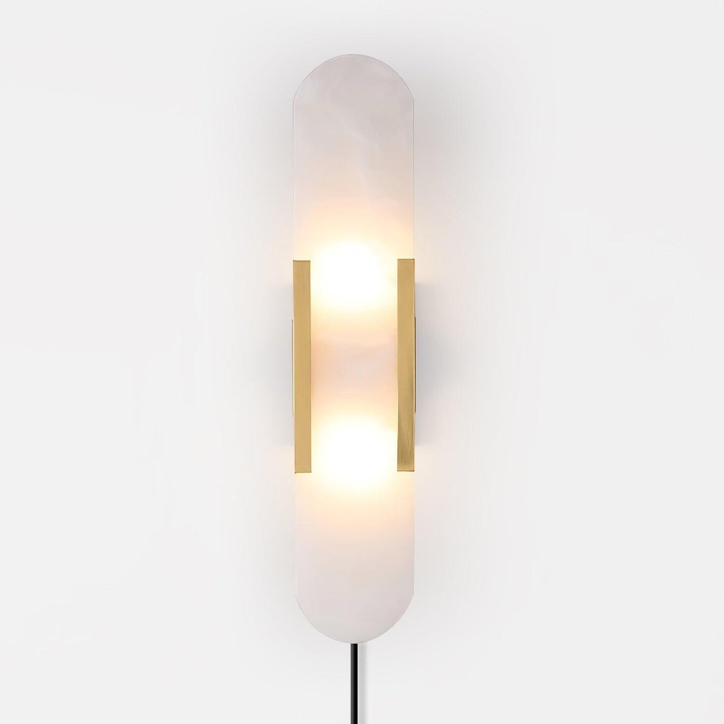 Melange Elongated Plug-in Bracket light Sconce