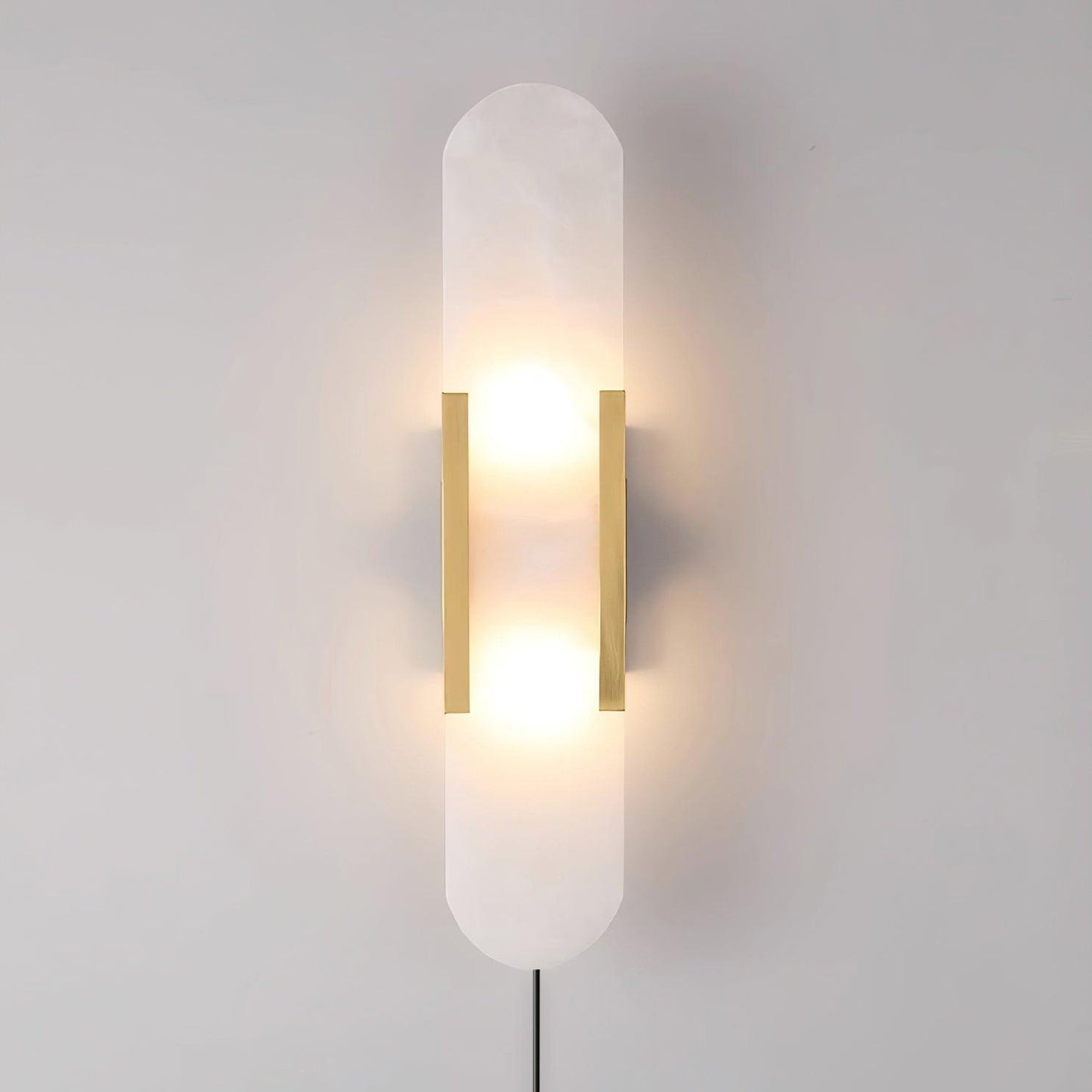 Melange Elongated Plug-in Bracket light Sconce