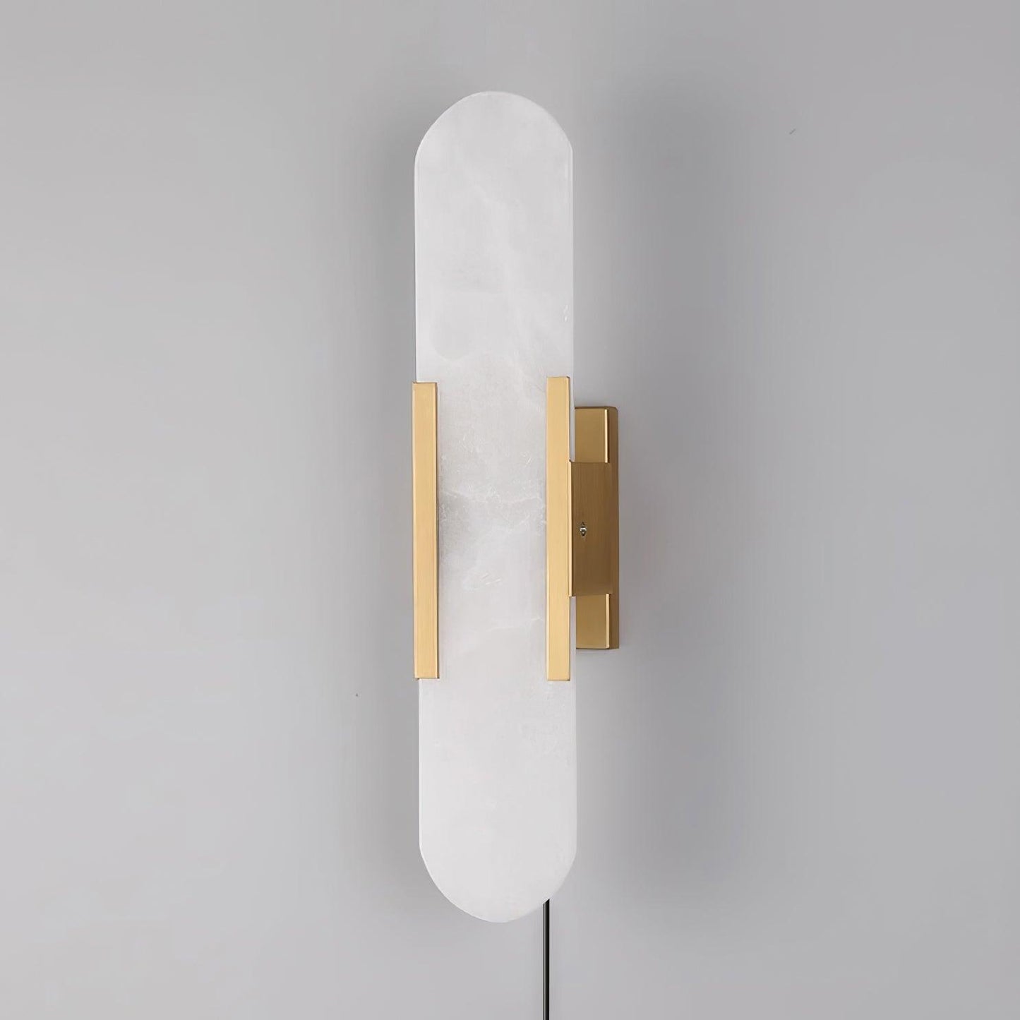 Melange Elongated Plug-in Bracket light Sconce