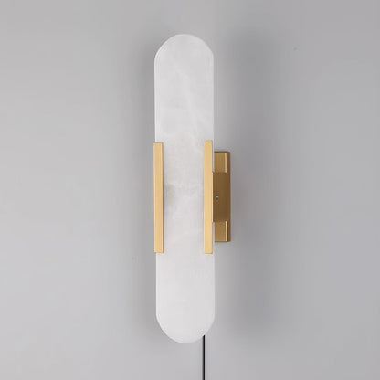 Melange Elongated Plug-in Bracket light Sconce