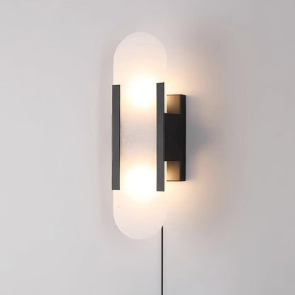 Melange Elongated Plug-in Bracket light Sconce