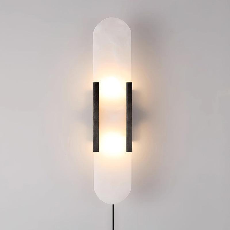 Melange Elongated Plug-in Bracket light Sconce