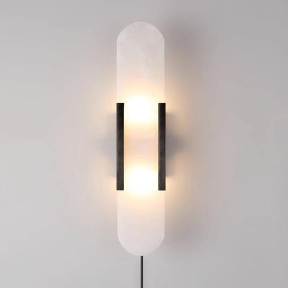 Melange Elongated Plug-in Bracket light Sconce