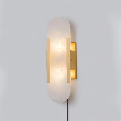 Melange Elongated Plug-in Bracket light Sconce