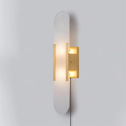 Melange Elongated Plug-in Bracket light Sconce