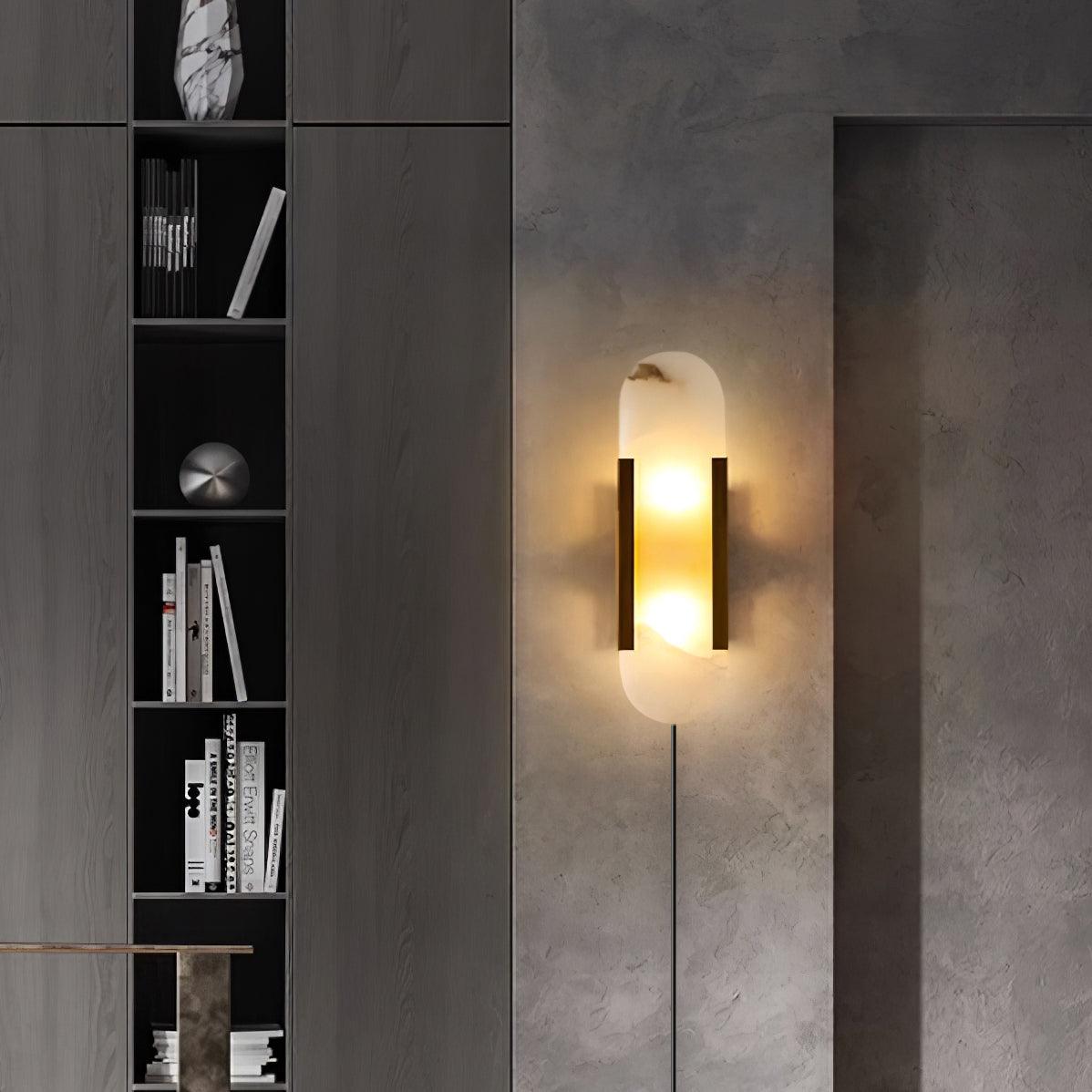 Melange Elongated Plug-in Bracket light Sconce