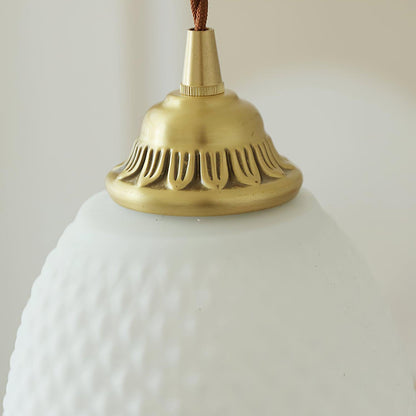 Mesh Tassel Glass Ceiling light fitting Pendant Light