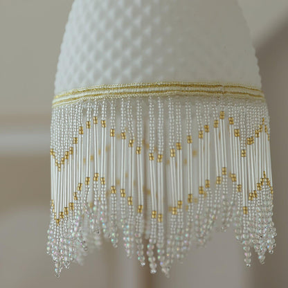 Mesh Tassel Glass Ceiling light fitting Pendant Light