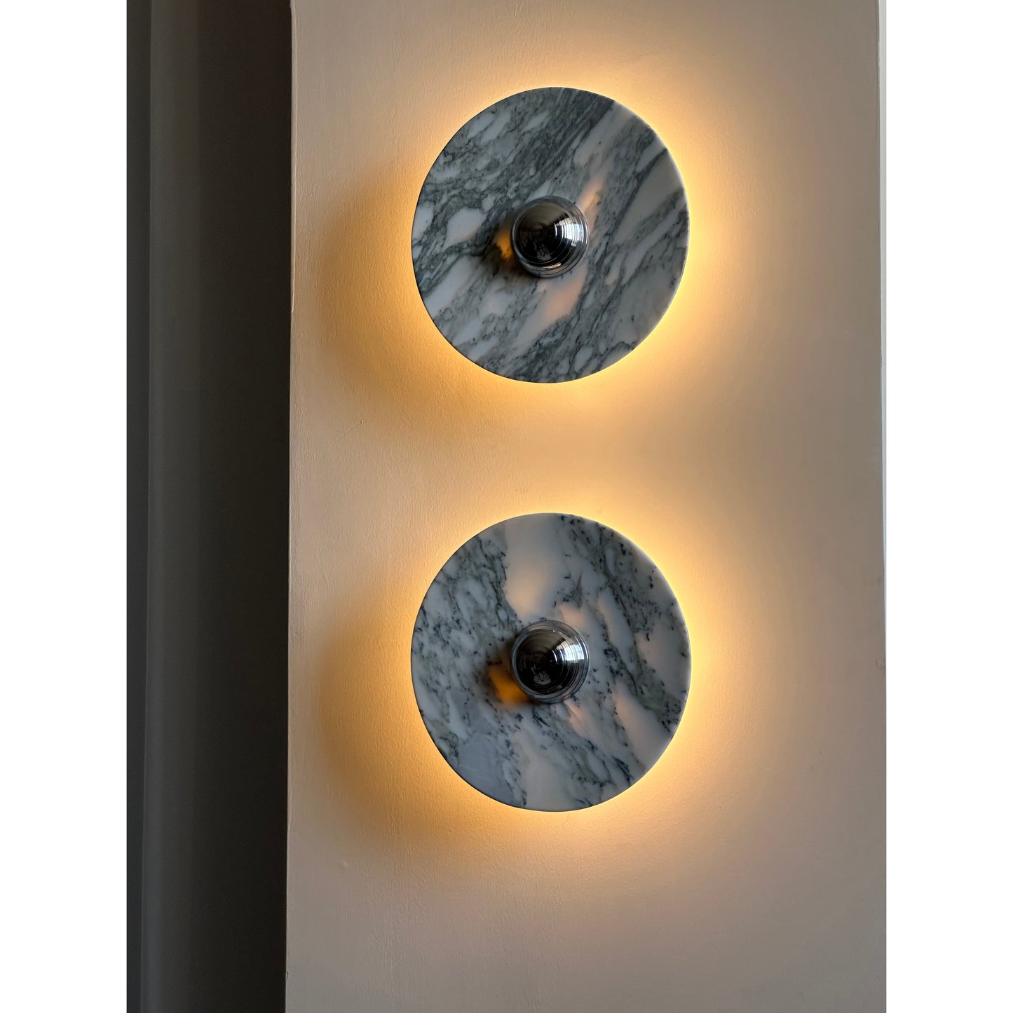 Messier Marble Rechargeable Wall-mounted light Wall Lamp