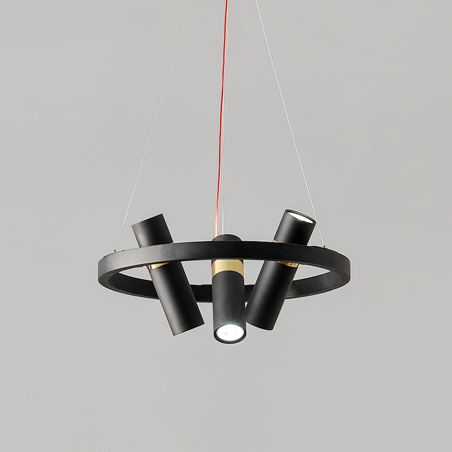 Black Mutil Pipe Ceiling fixture Chandelier