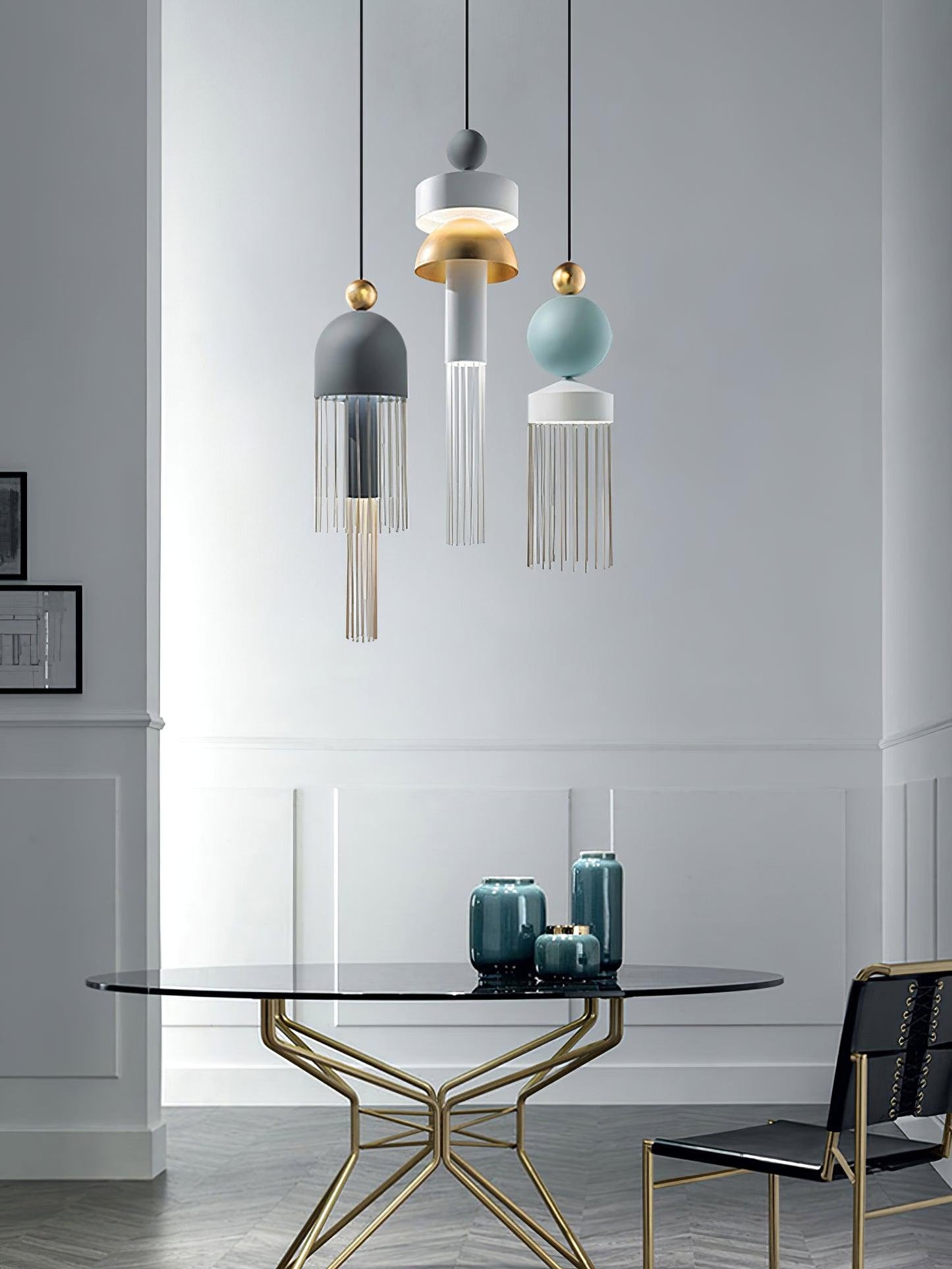 Metal Glass Drop light Pendant Light