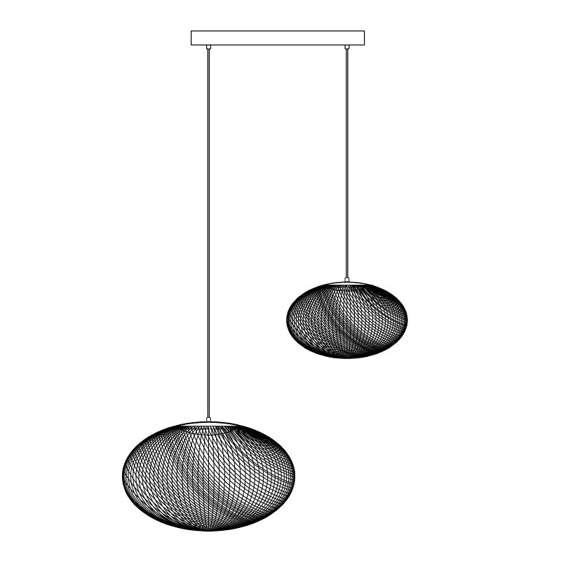 Metallic Meshwork Hanging light Pendant Lamp