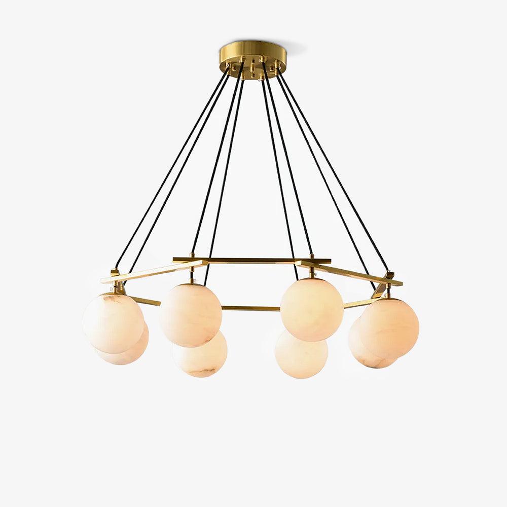 Miira Alabaster Electrolier Chandelier