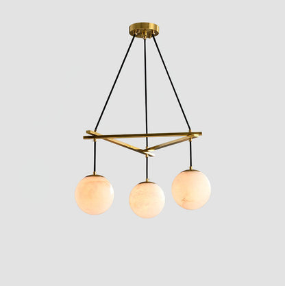 Miira Alabaster Electrolier Chandelier