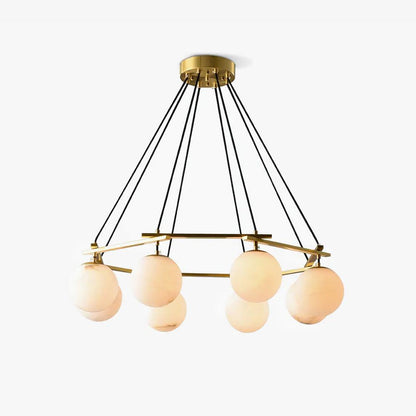 Miira Alabaster Electrolier Chandelier