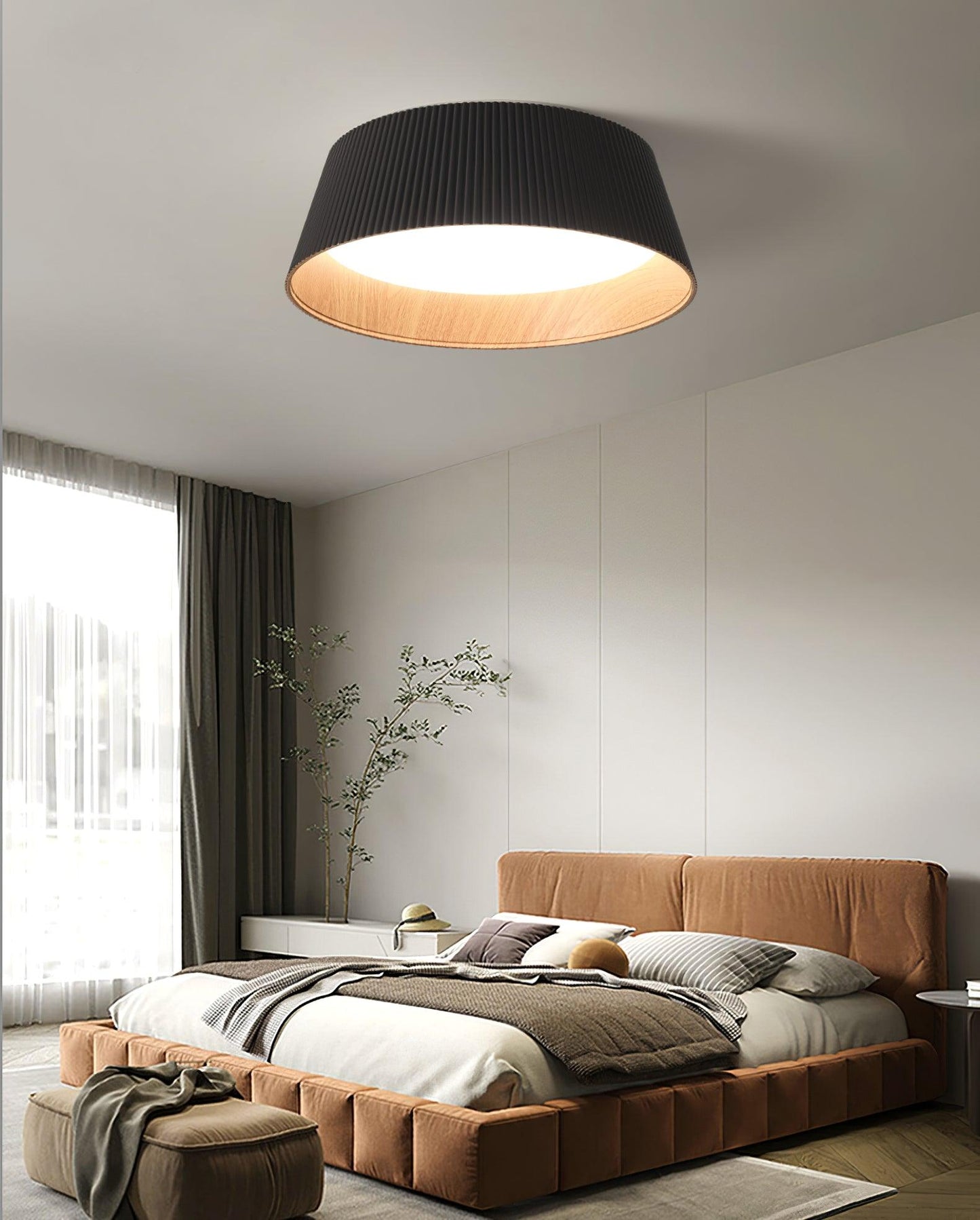 Modern Ribbed Ceiling light Ceiling Light