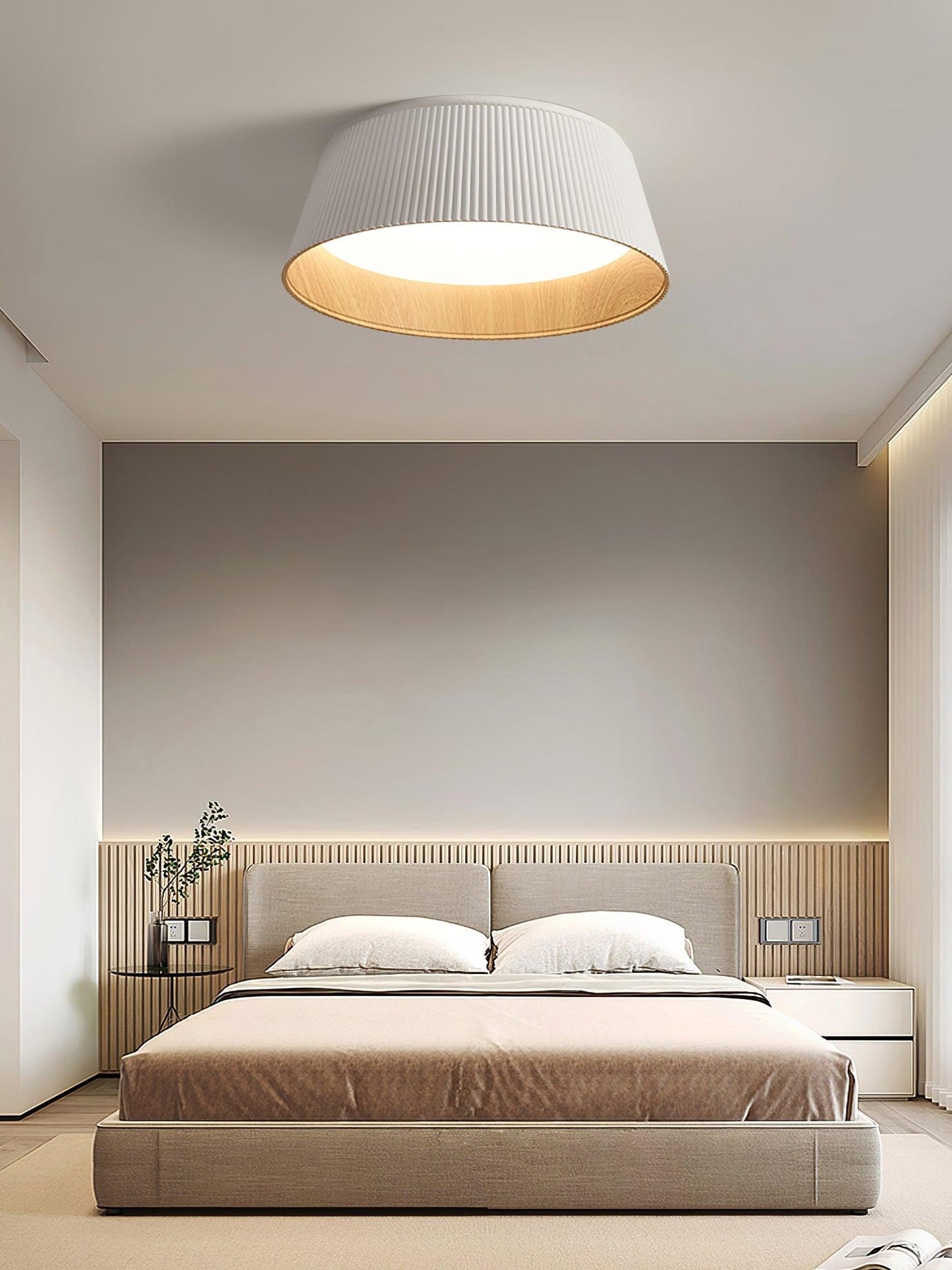 Modern Ribbed Ceiling light Ceiling Light