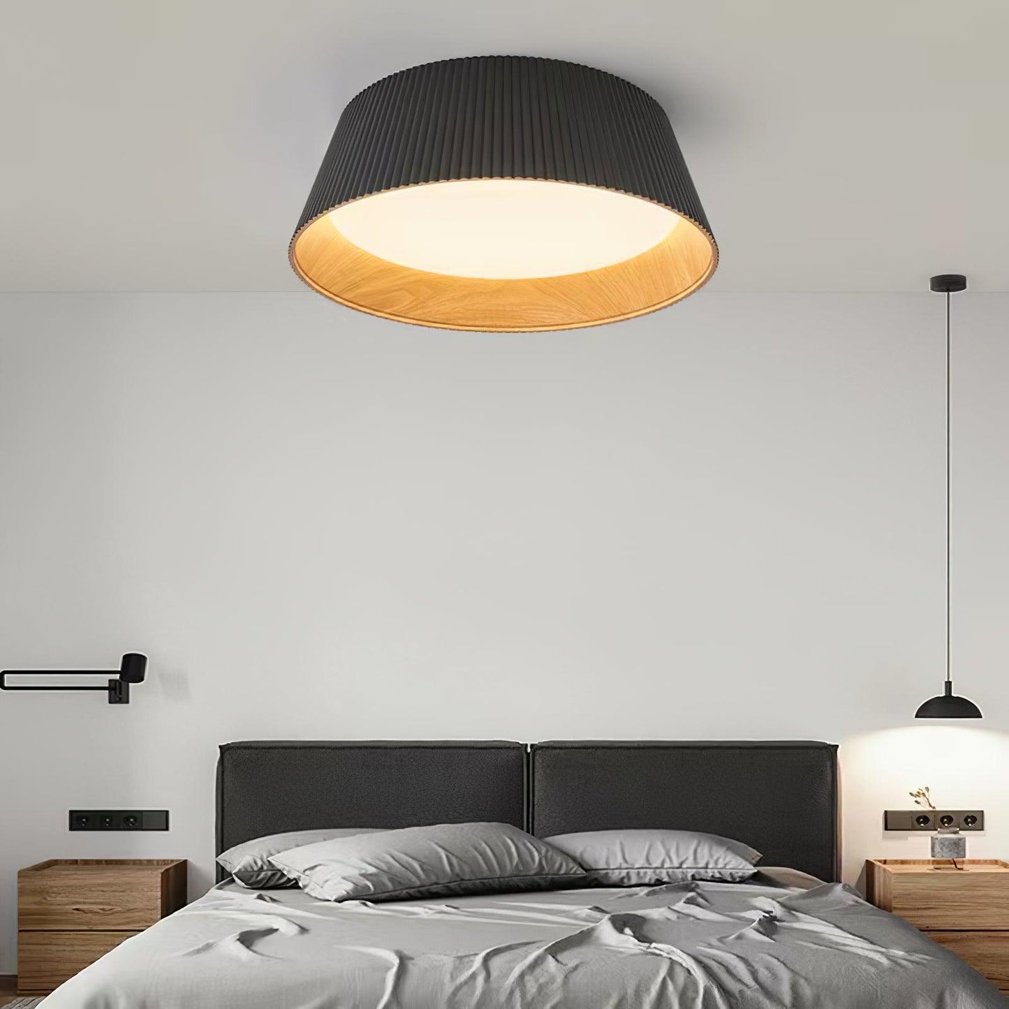 Modern Ribbed Ceiling light Ceiling Light