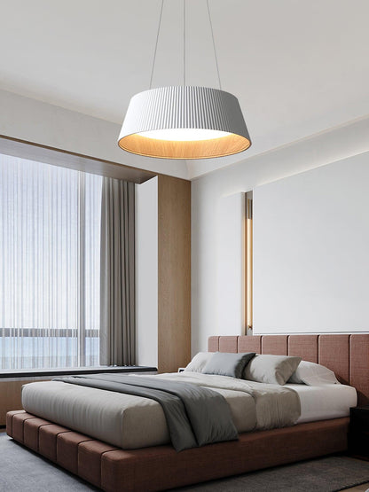 Modern Ribbed Droplight Pendant Light
