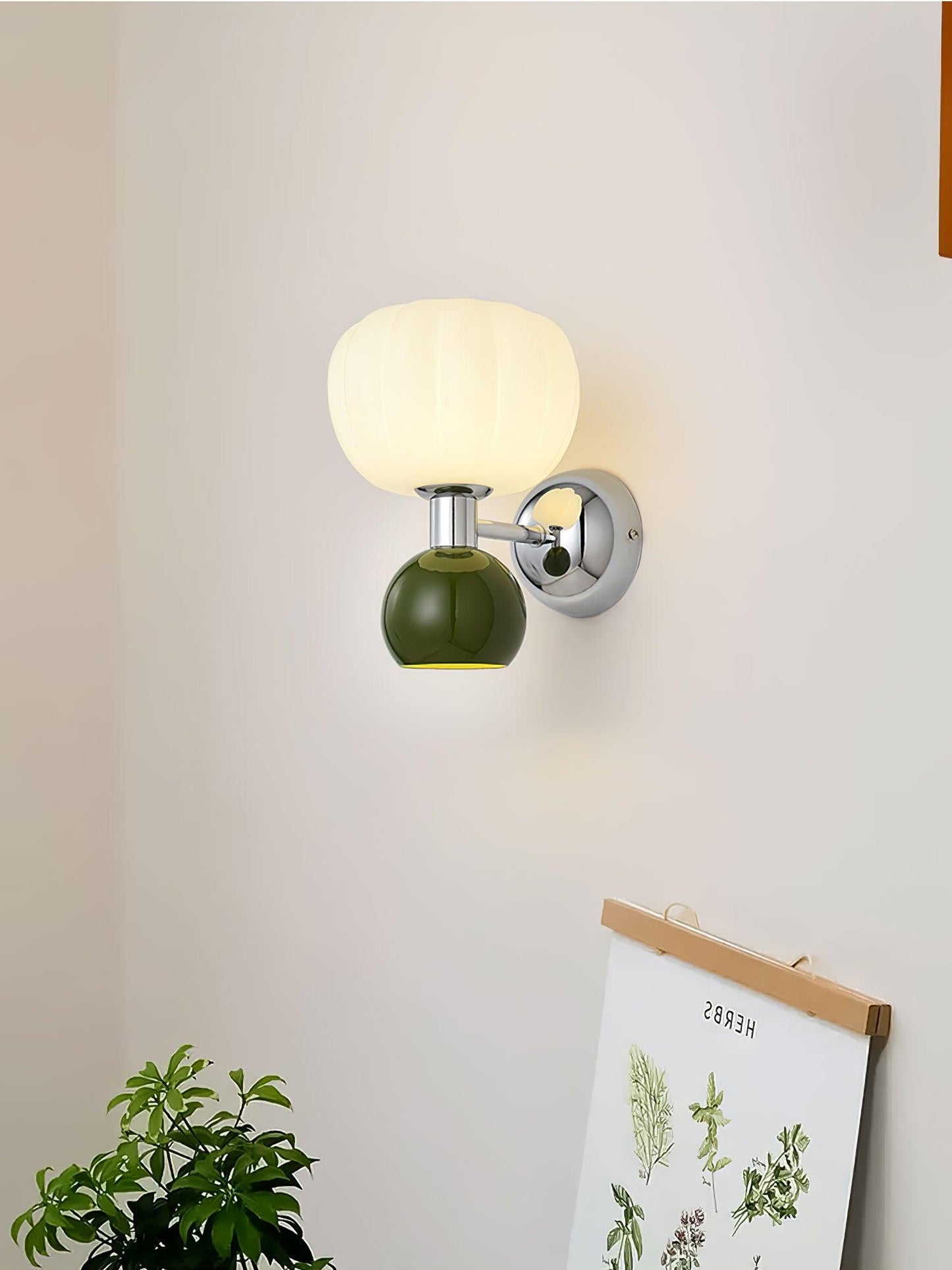 Moderno Cream Wall-mounted light Sconce