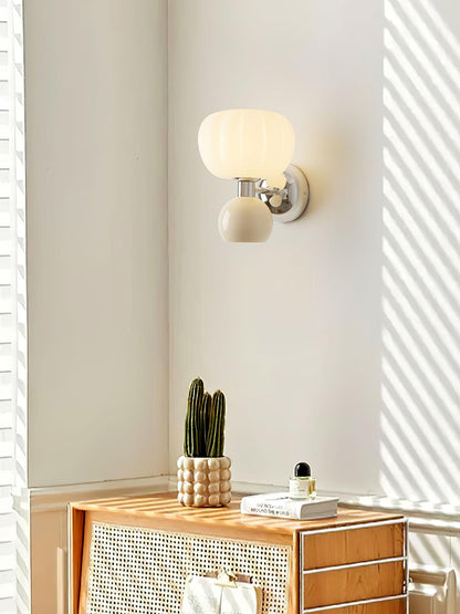 Moderno Cream Wall-mounted light Sconce