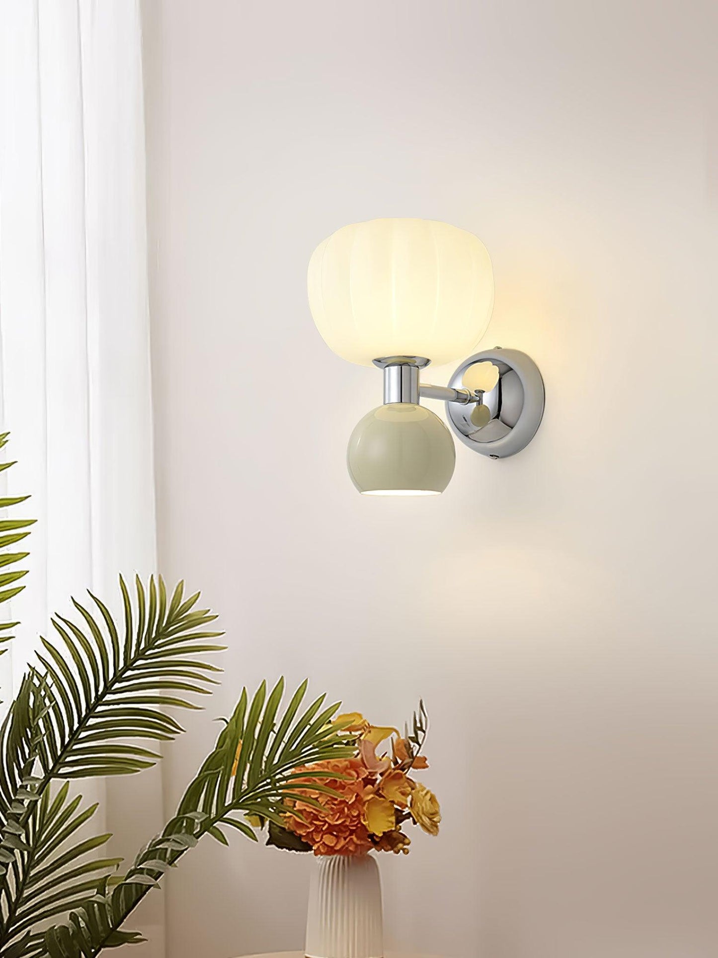 Moderno Cream Wall-mounted light Sconce