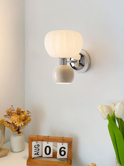 Moderno Cream Wall-mounted light Sconce