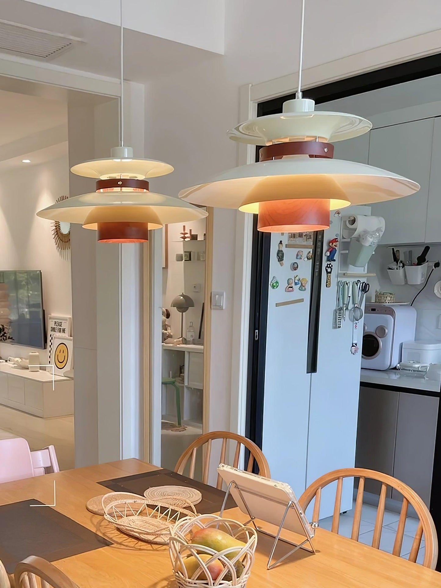 Modulo Layered Droplight Pendant Light