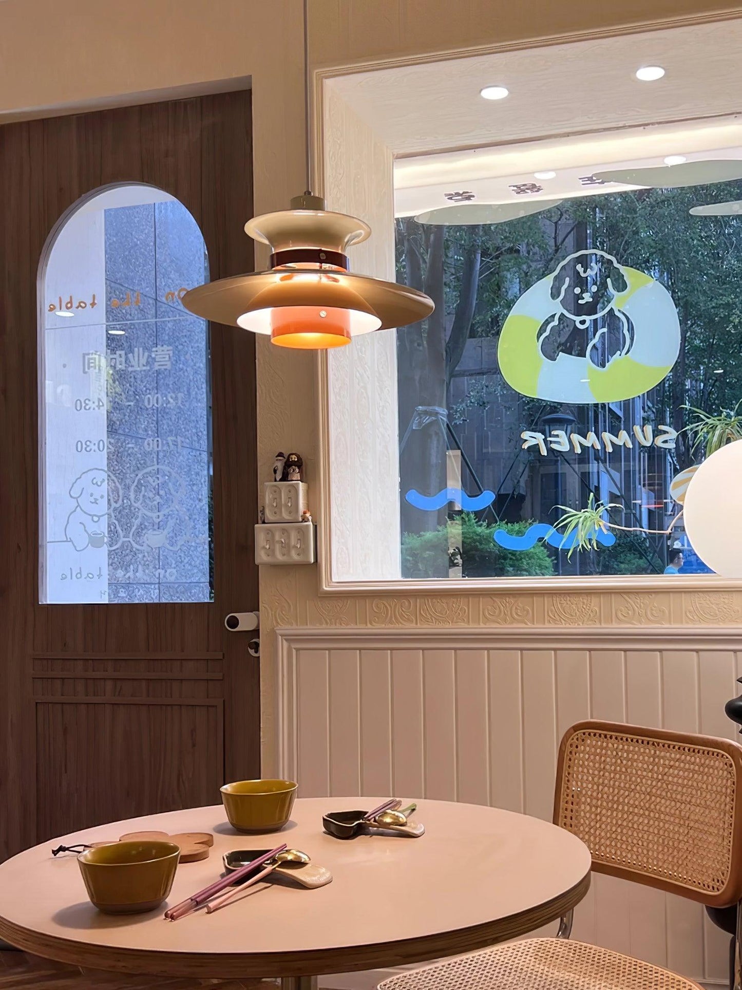 Modulo Layered Droplight Pendant Light