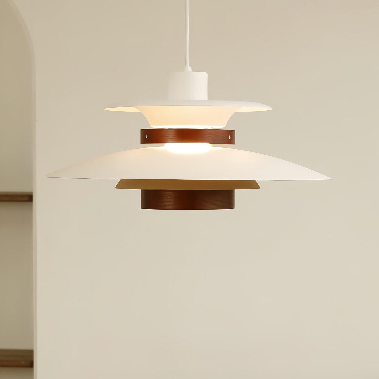 Modulo Layered Droplight Pendant Light