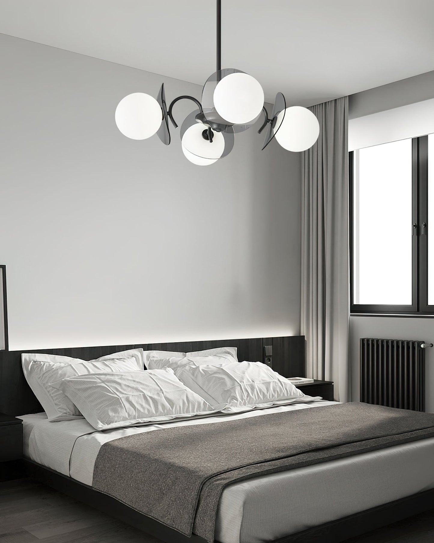 Molecular Spherical Glass Pendant light Chandelier