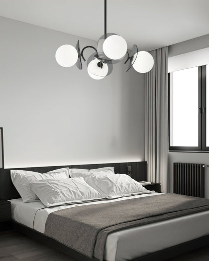 Molecular Spherical Glass Pendant light Chandelier