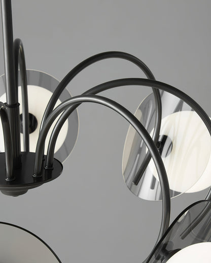 Molecular Spherical Glass Pendant light Chandelier