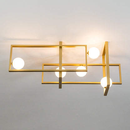 Mondrian Glass Ceiling light Ceiling Light