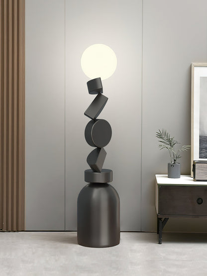 Monolith Cube Uplight Lamp Floor Lamp