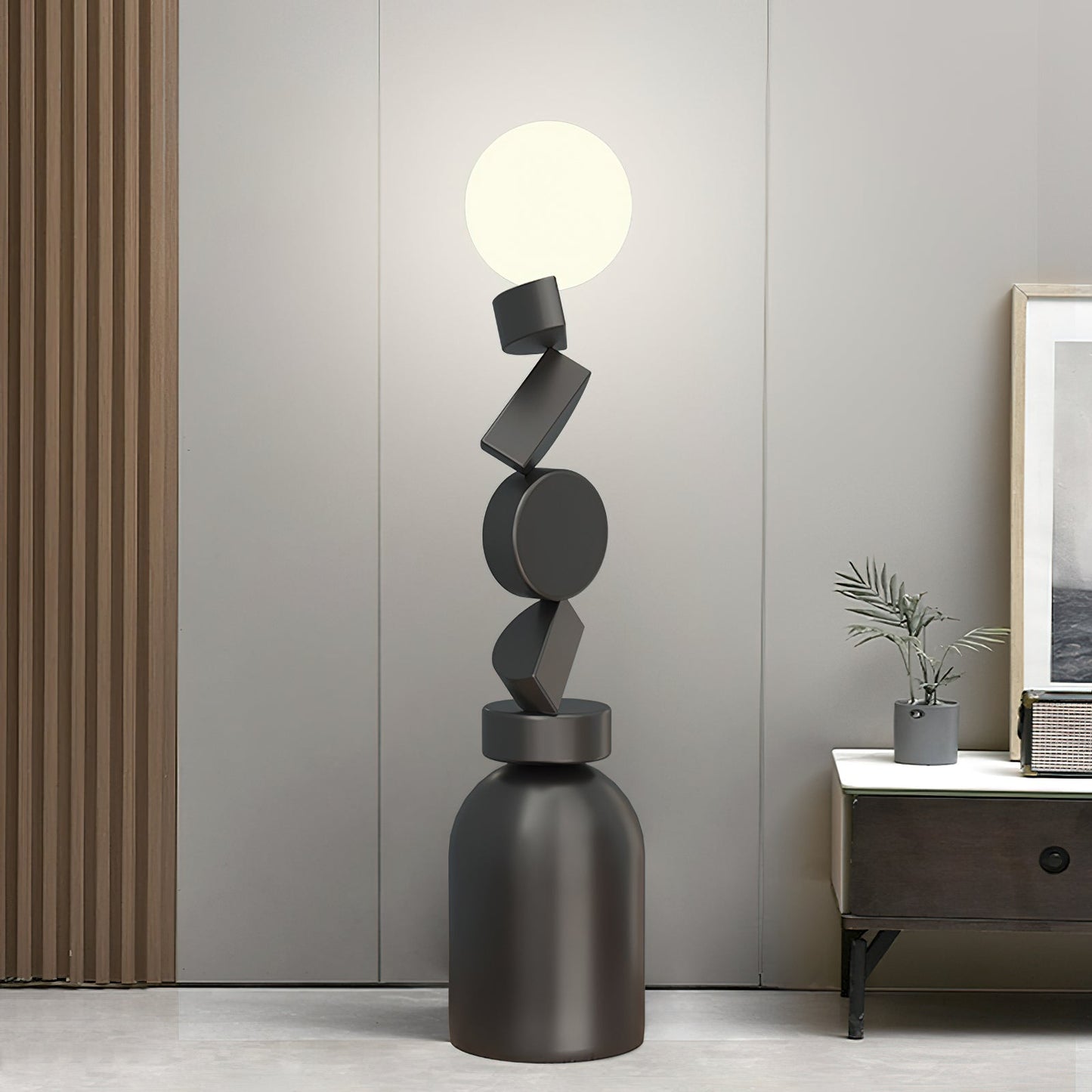 Monolith Cube Uplight Lamp Floor Lamp