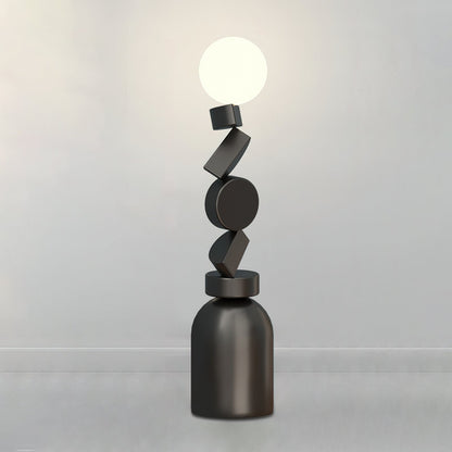 Monolith Cube Uplight Lamp Floor Lamp