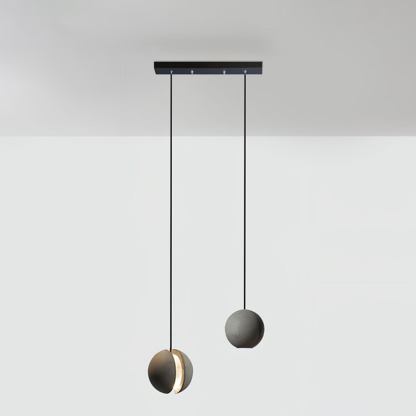 Moon Concrete Houselight Pendant Lamp