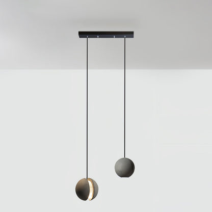 Moon Concrete Houselight Pendant Lamp