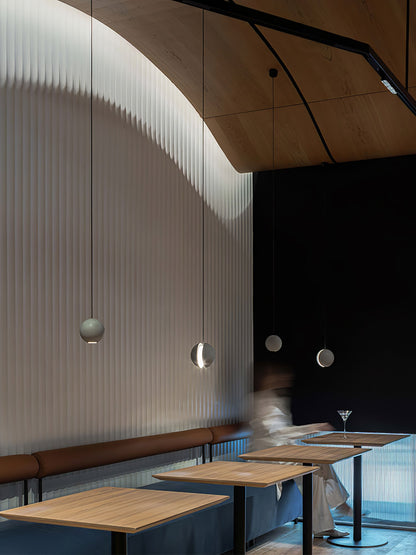 Moon Concrete Houselight Pendant Lamp