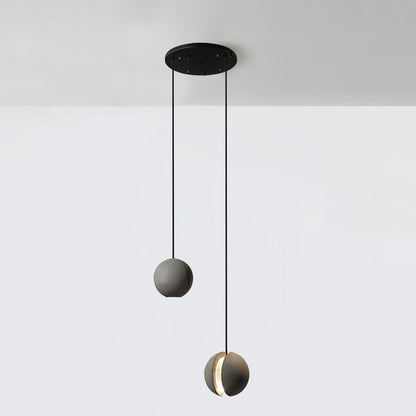Moon Concrete Houselight Pendant Lamp