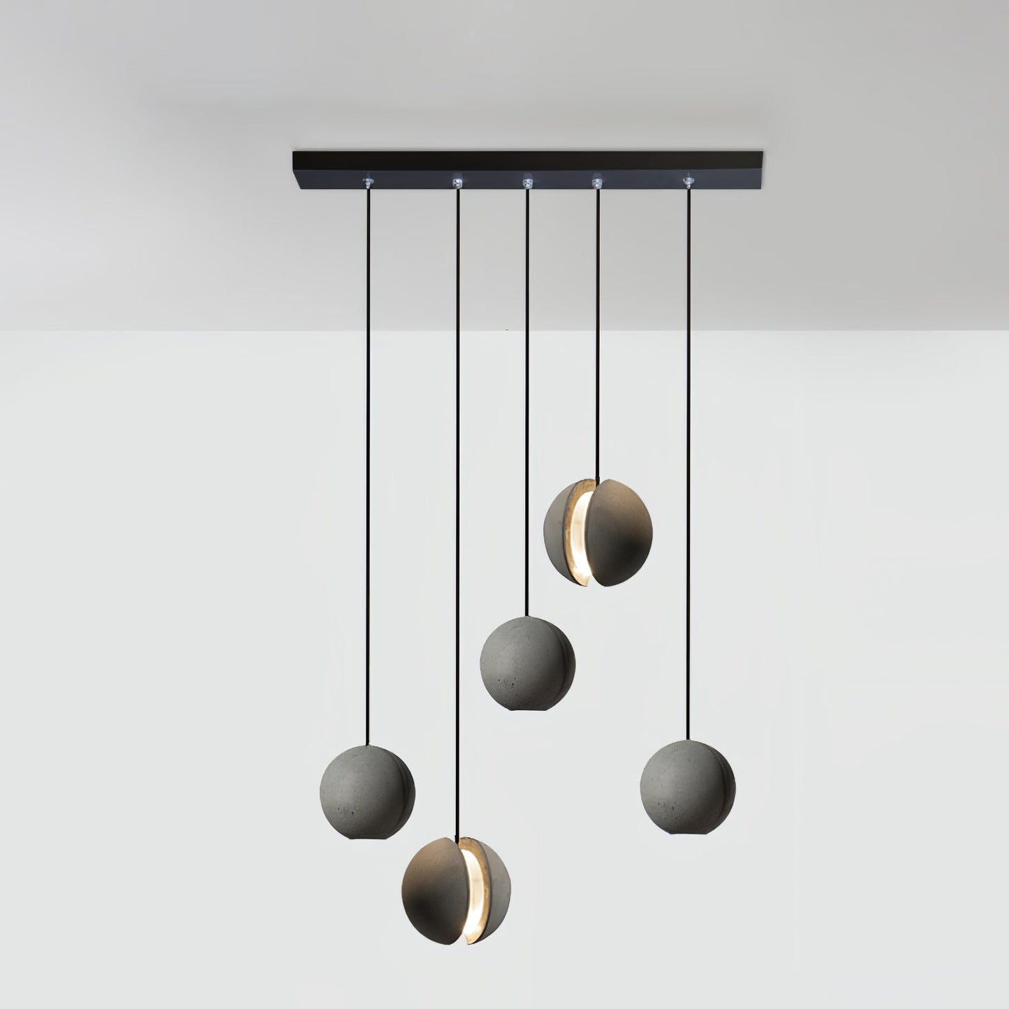 Moon Concrete Houselight Pendant Lamp