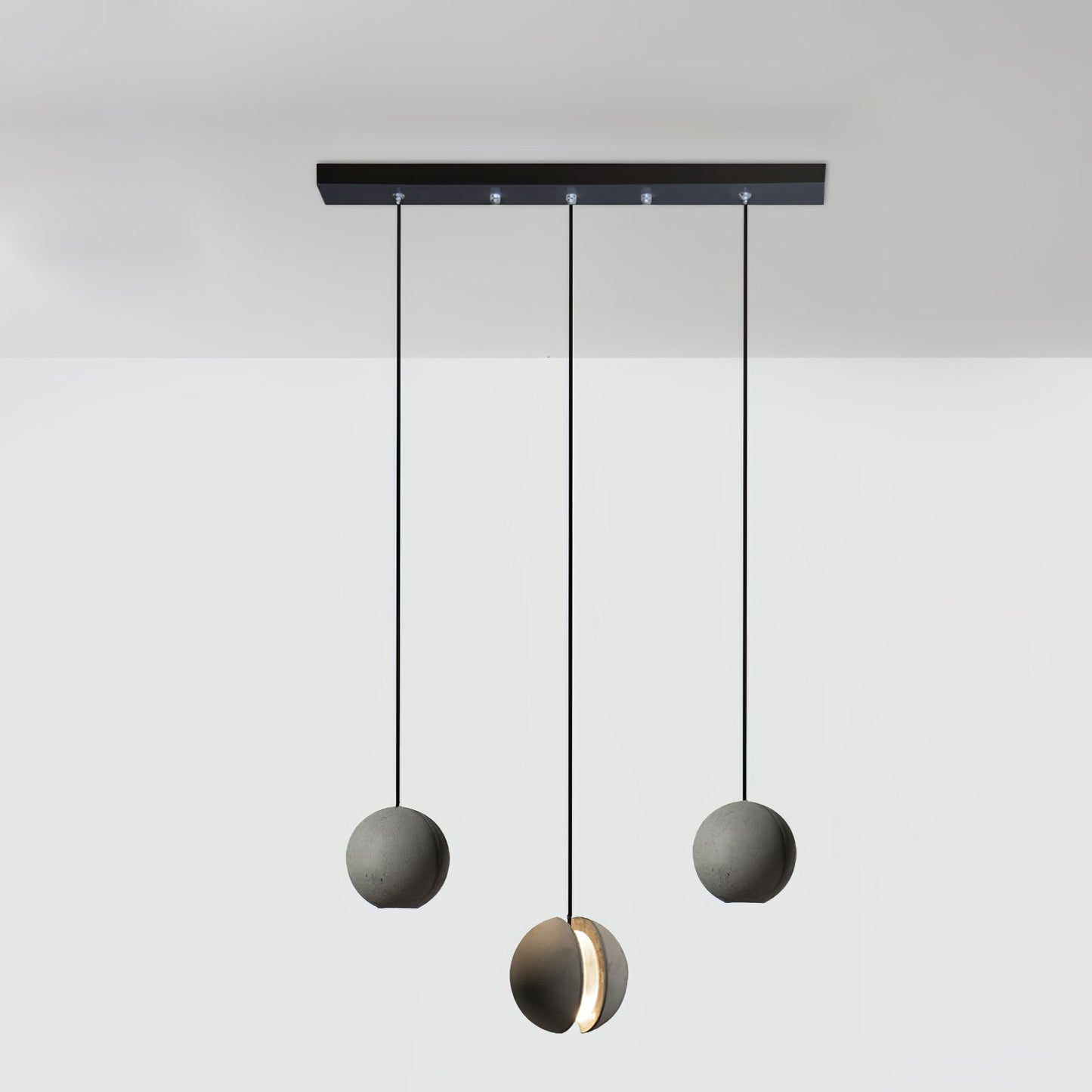 Moon Concrete Houselight Pendant Lamp