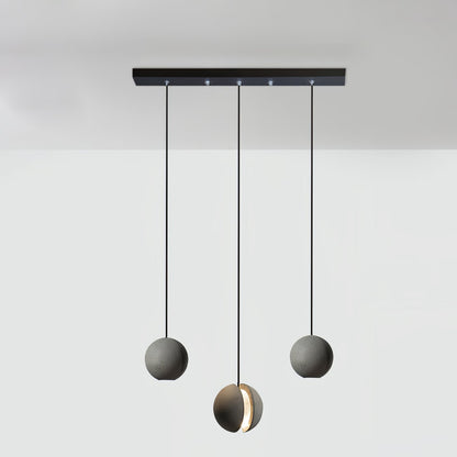 Moon Concrete Houselight Pendant Lamp