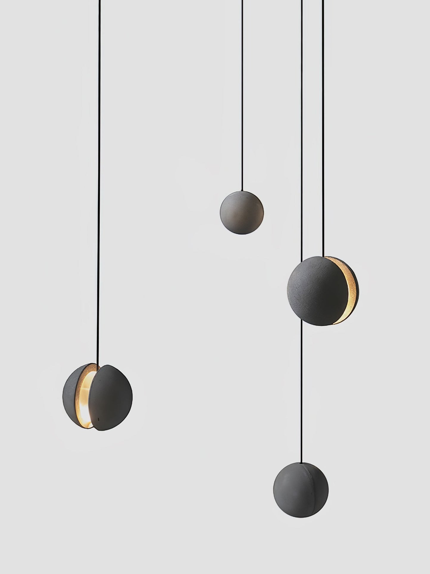 Moon Concrete Houselight Pendant Lamp